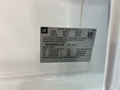 2016 Chevrolet Silverado 3500 HD LTZ