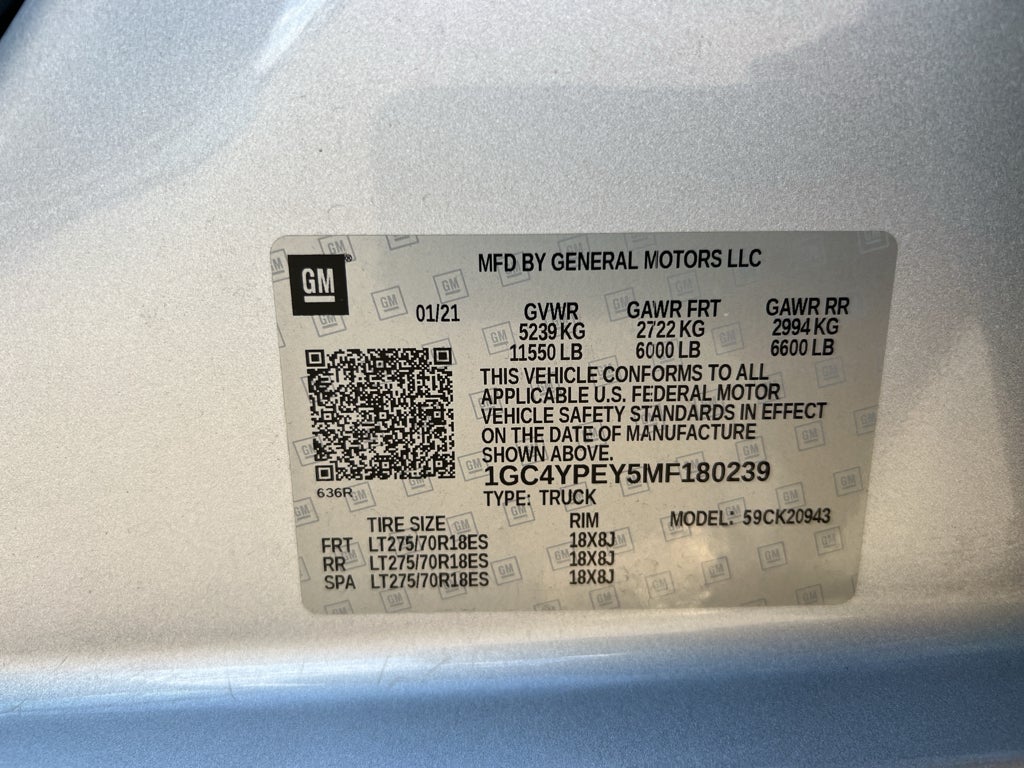 2021 Chevrolet Silverado 2500 HD LTZ