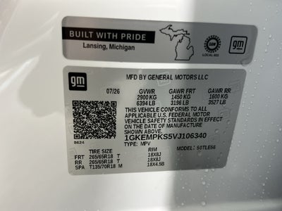2027 GMC Acadia AT4