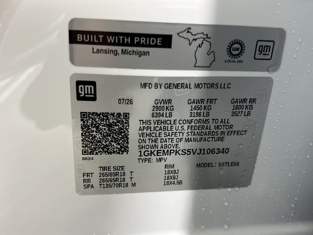 2027 GMC Acadia AT4