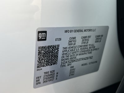 2026 GMC Yukon Elevation