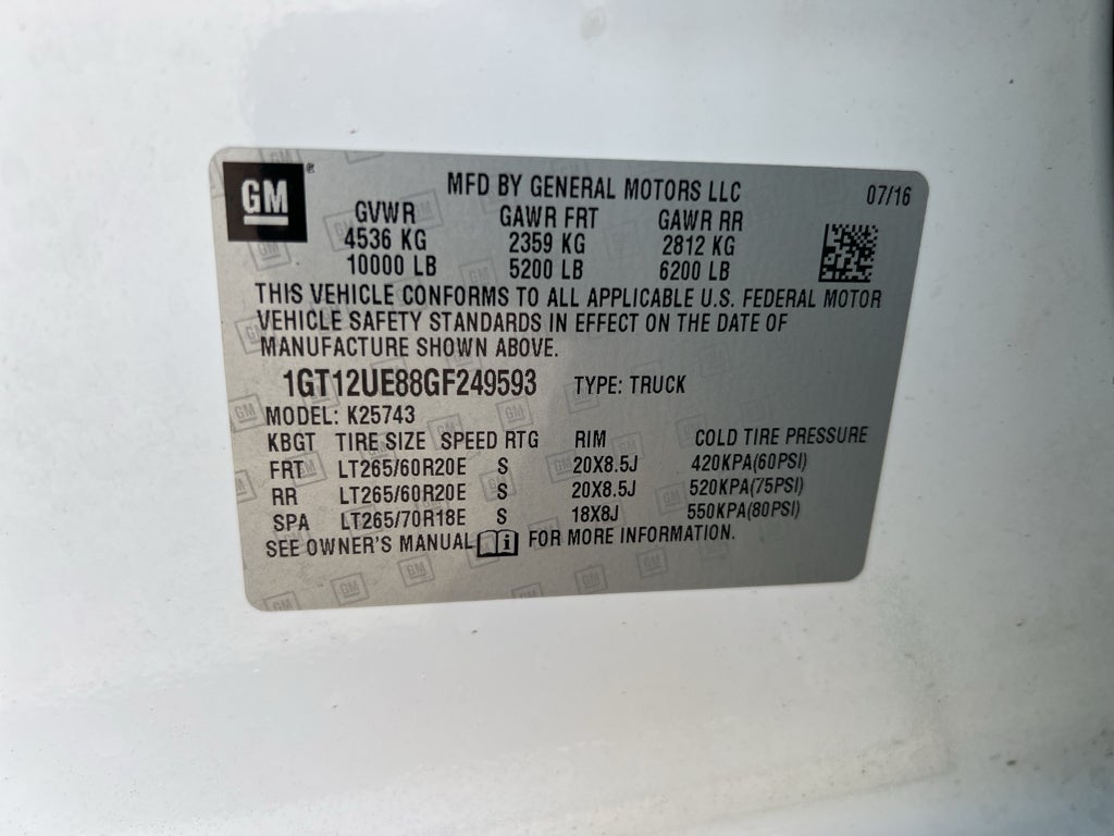 2016 GMC Sierra 2500 HD Denali