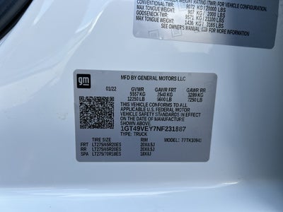 2022 GMC Sierra 3500 HD AT4