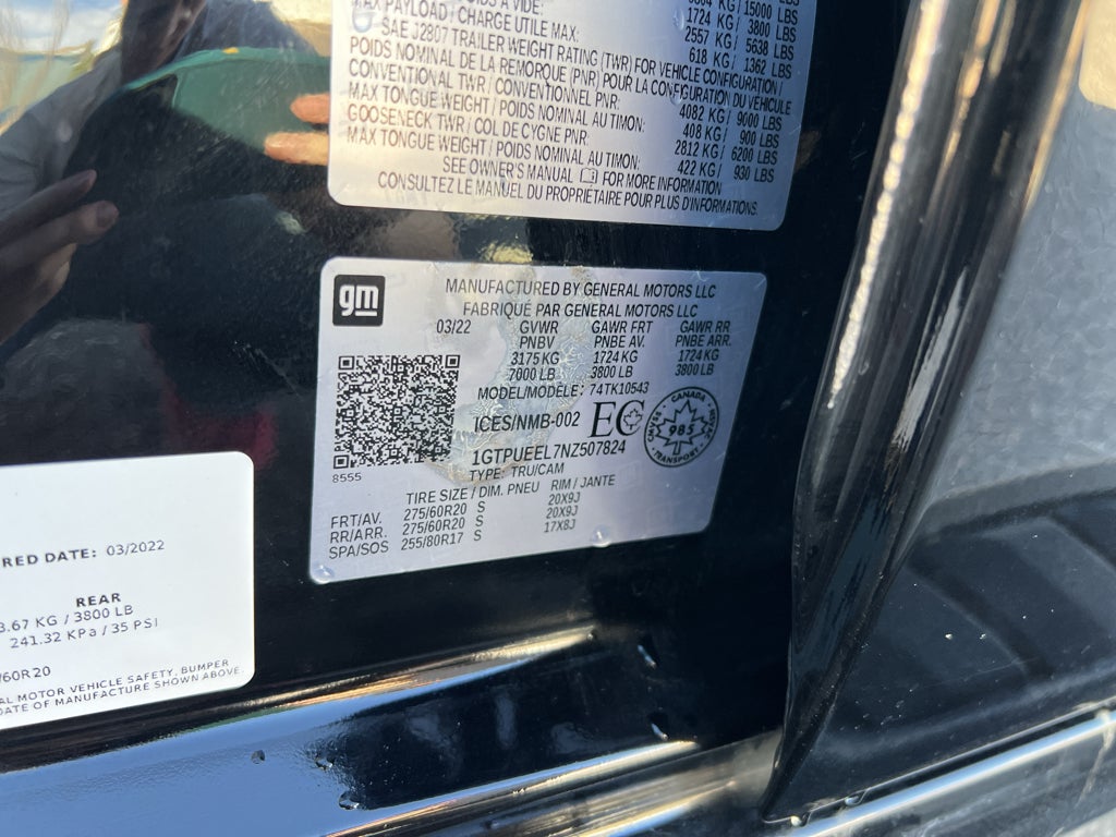 2022 GMC Sierra 1500 AT4