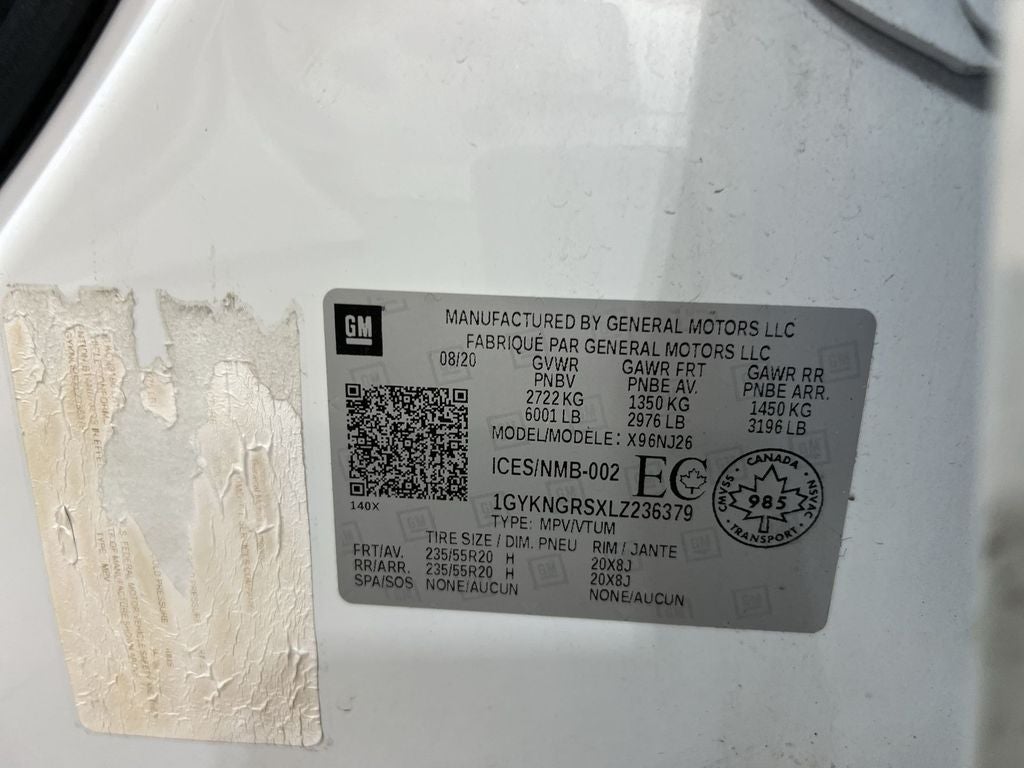 2020 Cadillac XT5 Sport