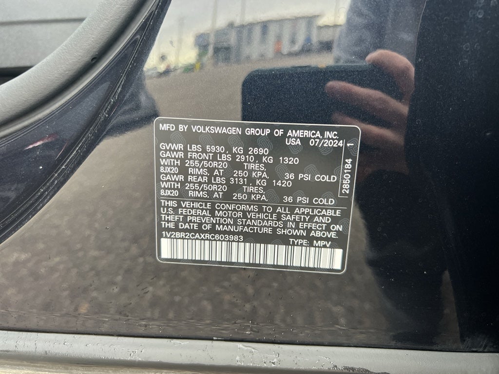 2024 Volkswagen Atlas 2.0T SEL