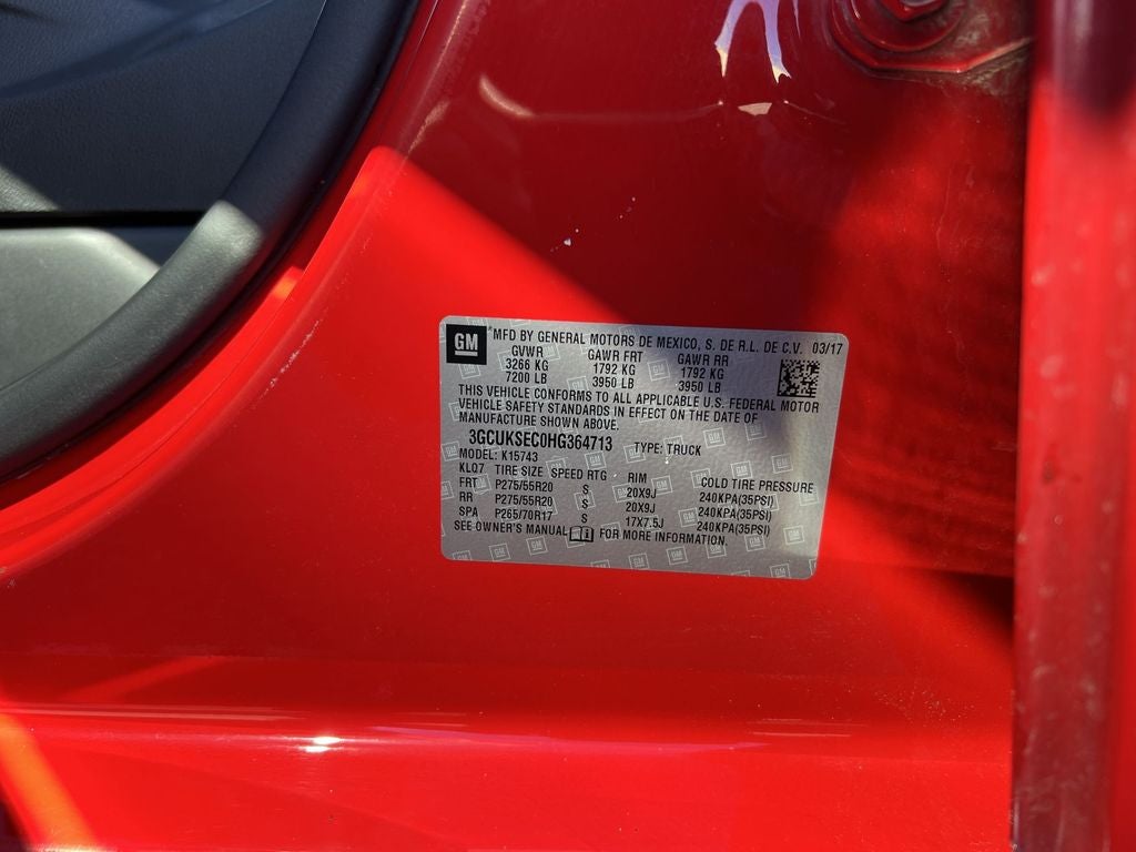 2017 Chevrolet Silverado 1500 LTZ