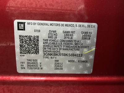 2019 Chevrolet Blazer Premier