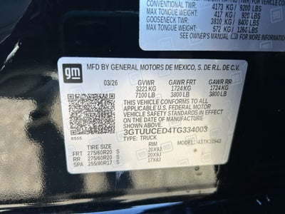 2026 GMC Sierra 1500 Elevation