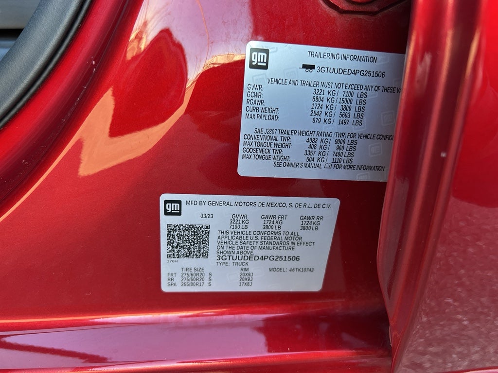 2023 GMC Sierra 1500 SLT