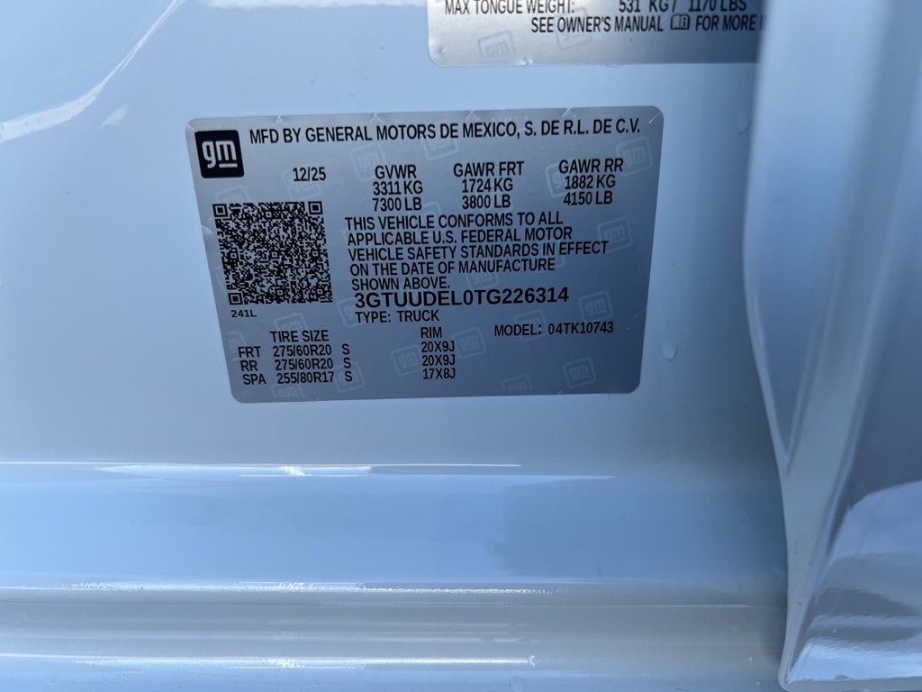 2026 GMC Sierra 1500 SLT