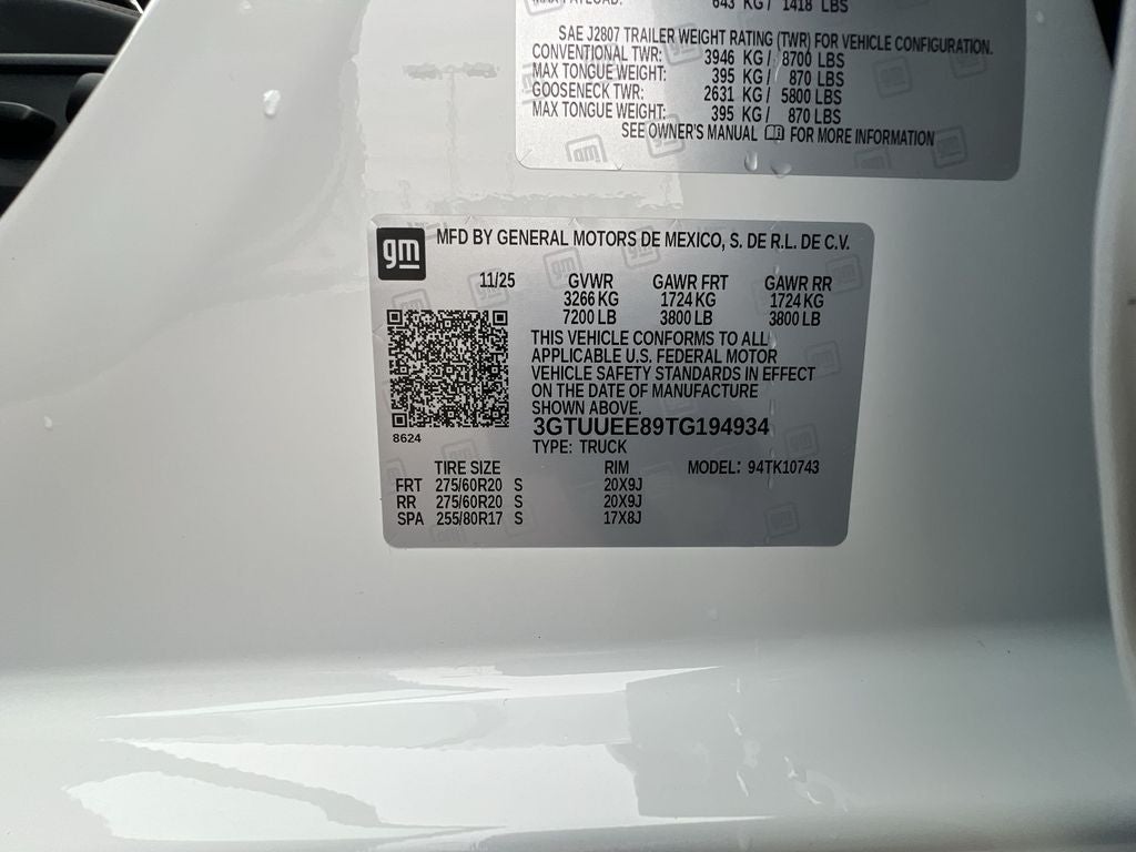 2026 GMC Sierra 1500 AT4