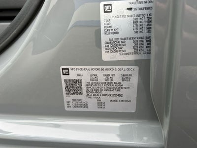 2025 GMC Sierra 1500 AT4X