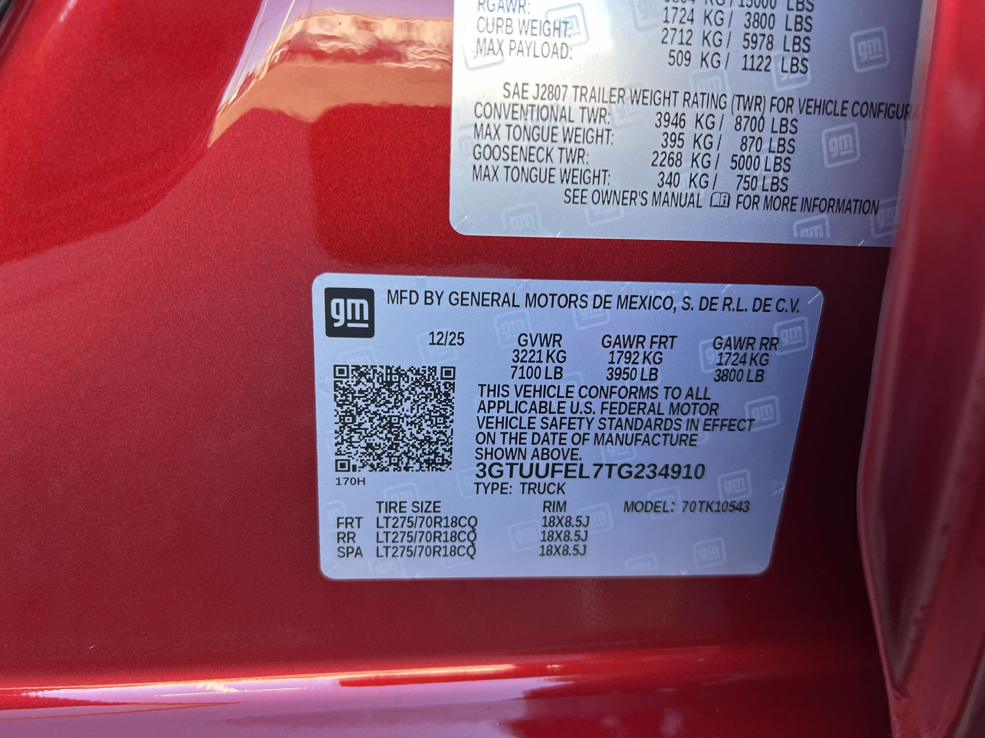 2026 GMC Sierra 1500 AT4X