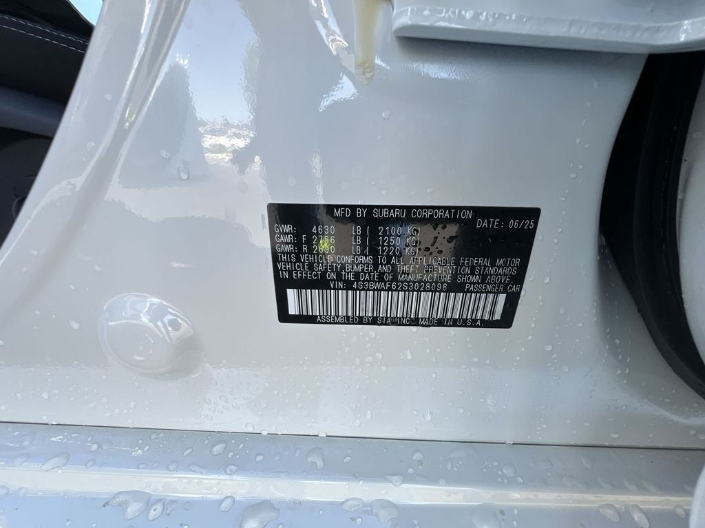 2025 Subaru Legacy Premium