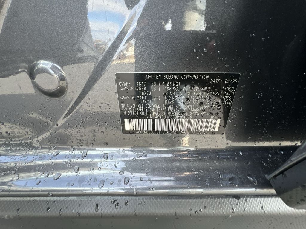 2025 Subaru Crosstrek Sport