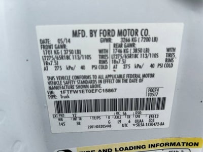 2014 Ford F-150 FX4