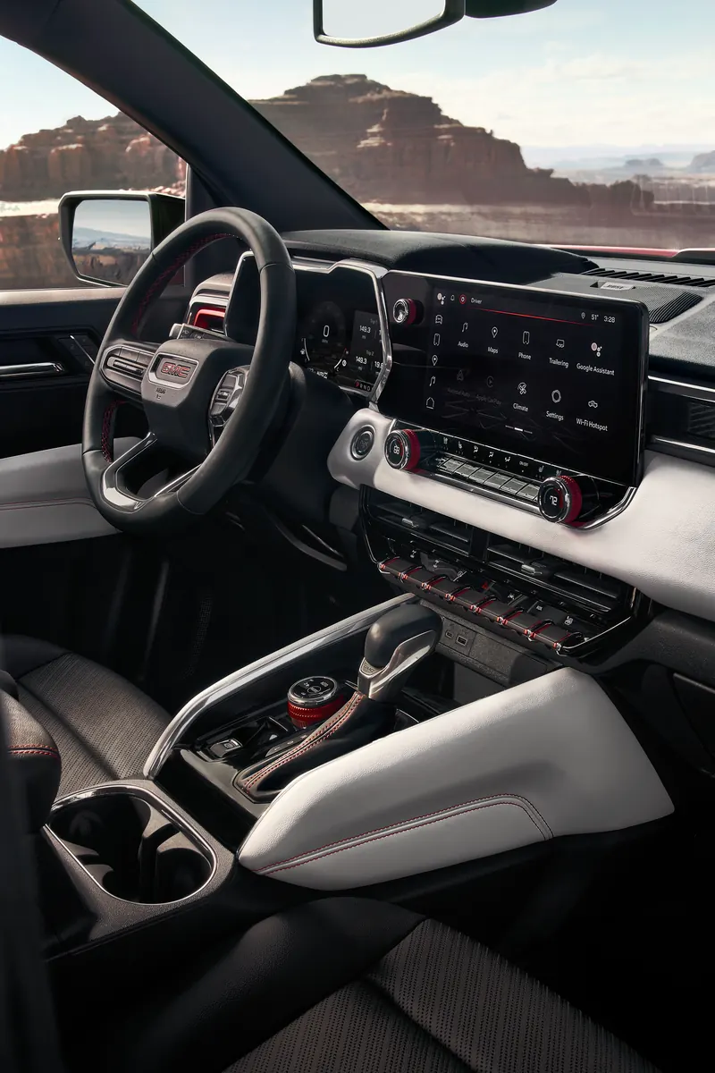 2026 GMC Canyon infotainment system at Wackerli Auto Center in Idaho Falls ID
