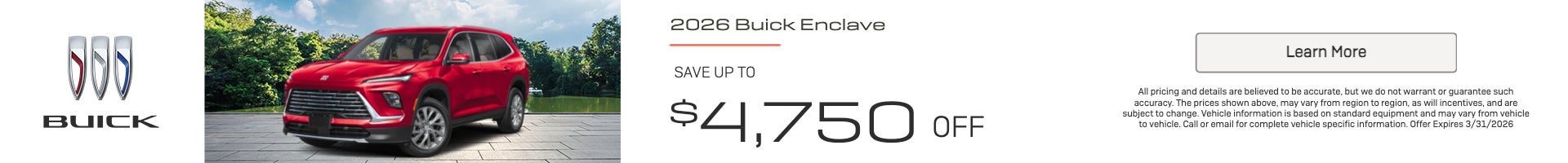 2026 Buick Enclave