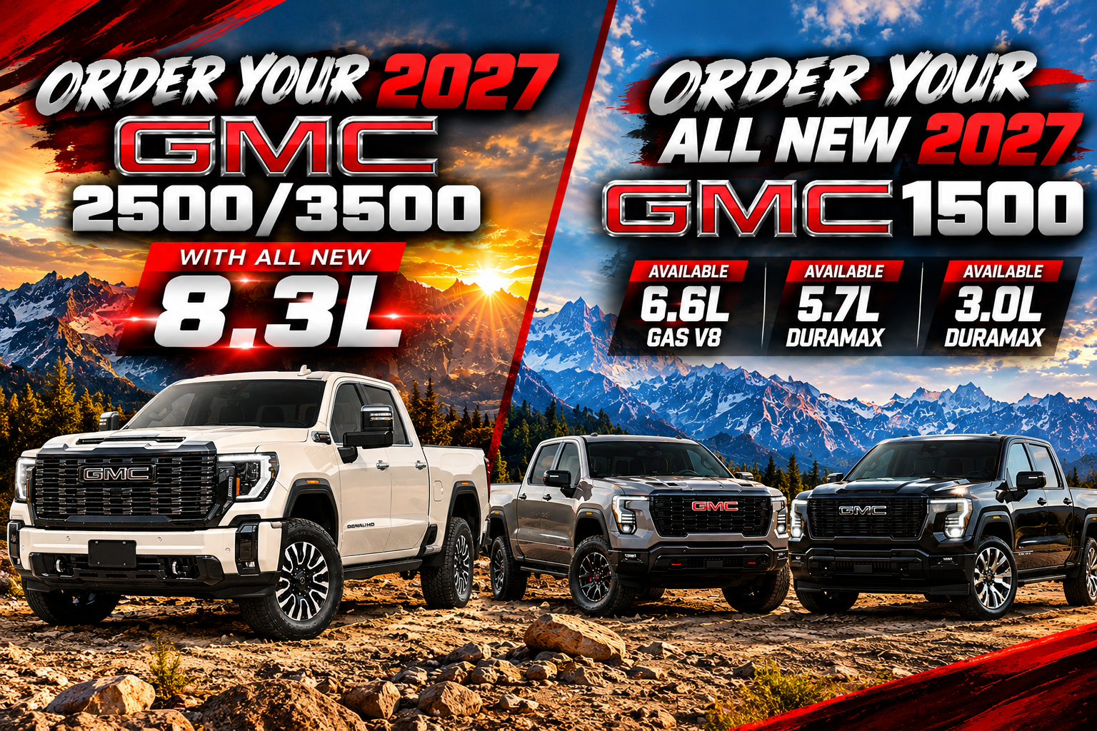 ORDER 2027 NOW