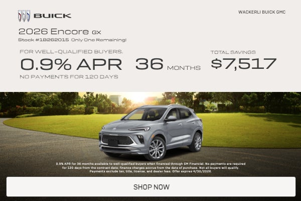 2026 Buick Encore GX