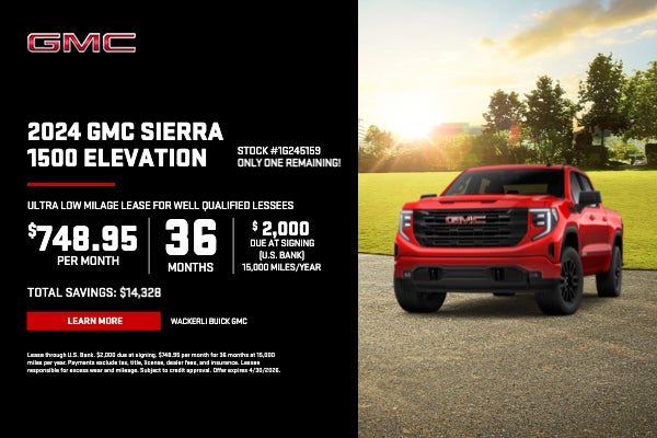 2024 GMC Sierra 1500 Elevation