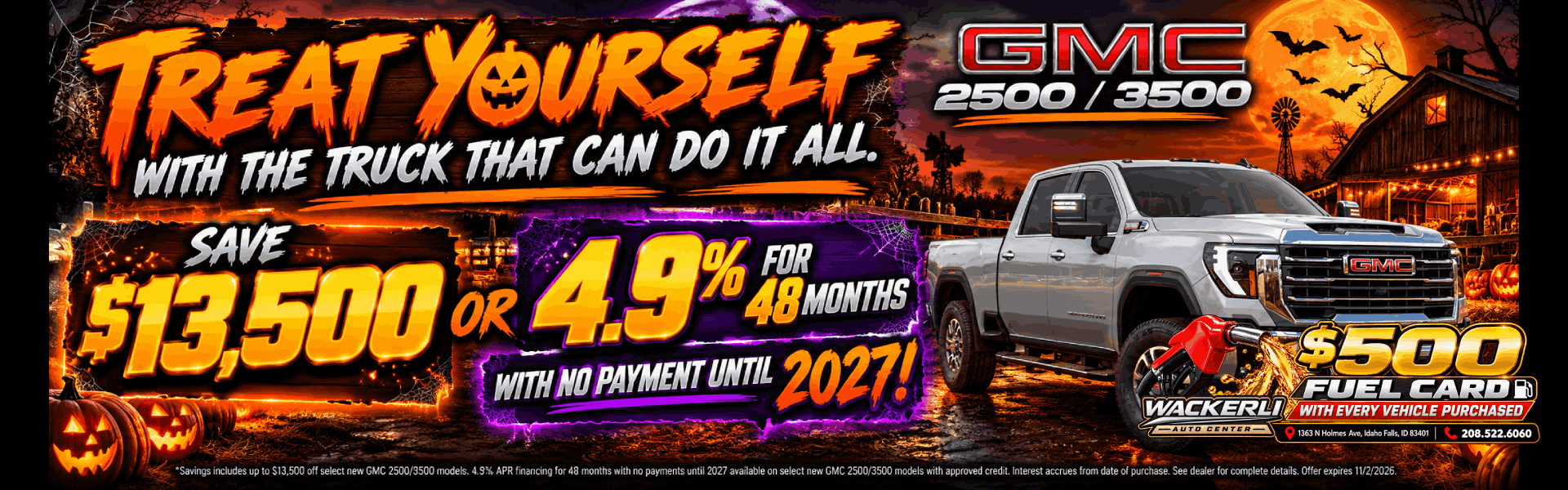 HALLOWEEN 2500/3500 SPECIAL